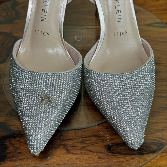 Anne Klein Ivan Embellished Slingback Pump - Picture 3 of 15